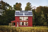 Rustic Radical The G•O Home in Belfast, Maine, has traditional good looks and an eco-forward mindset.