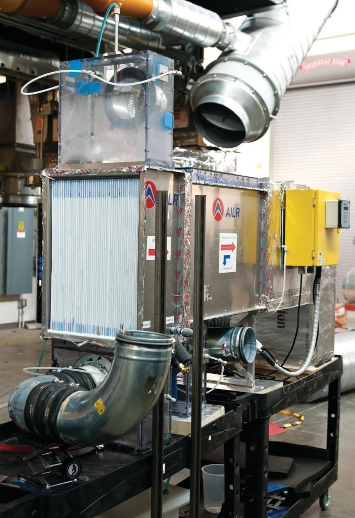 Chilling Out A DEVap system would use up to 80 percent less energy than a conventional air conditioner.