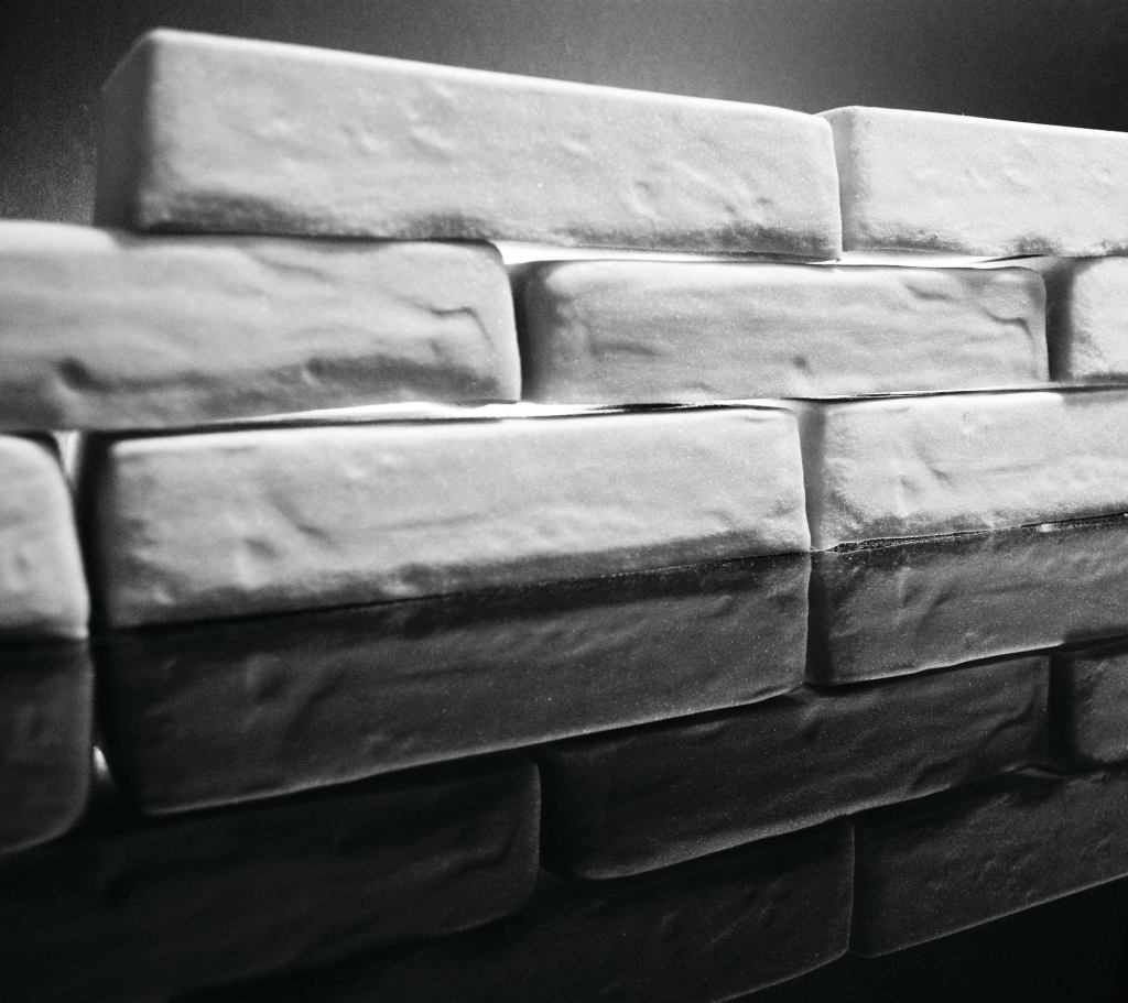 Lowering the Temperature Envitrum’s VitroBrick acts like a masonry material but takes 60 percent less heat to produce.