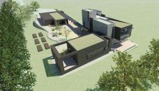 Simplified building forms help this house meet Passive House's stringent heat loss standard.