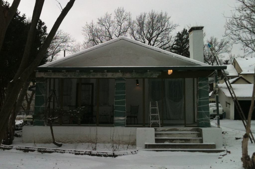 The state-of-the-art Active House, due to be completed this spring, will replace a drafty 67-year-old bungalow.