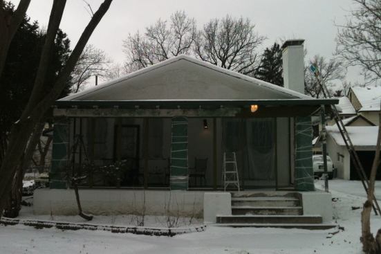The state-of-the-art Active House, due to be completed this spring, will replace a drafty 67-year-old bungalow.