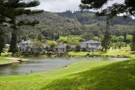 On the Green. Home buyers who don't always play golf still like the open spaces of golf-course living.