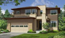 Best Foot Forward. A stuccoed entrance is one of the sleeker design flourishes that Century Communities is showcasing with its new models at the sustainable community of Candelas in Arvada, Colo.
