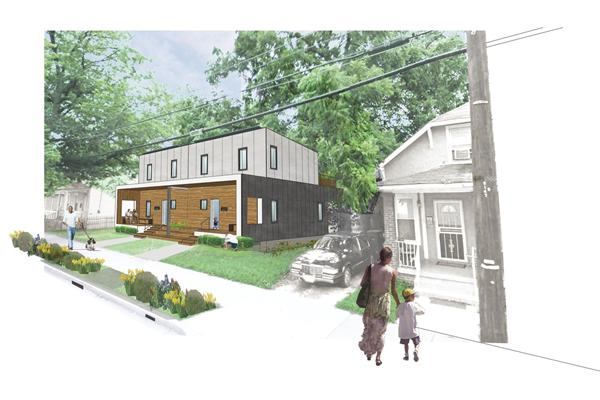  An early rendering of the now-built Empowerhouse.