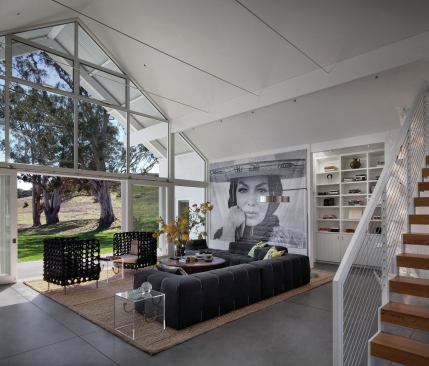 Hupomone Ranch in Petaluma, Calif., by Turnbull Griffin Haesloop Architects and Sawyer Construction, is a super-sustainable family home meant to be handed down through generations. Not surprisingly, gathering spaces are key.