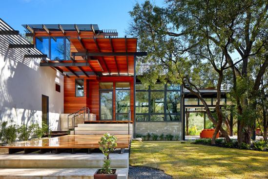 Almost 50 percent of a 1948 home was salvaged to build a contemporary one.