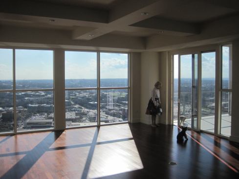 The condo unit before the renovation.