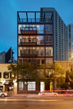 The developer of 747 Clark took a drab, half-finished building and made it special. 
