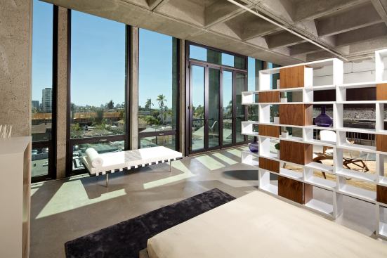 The apartments' open floor plans offer residents maximum flexibility in defining interior spaces.