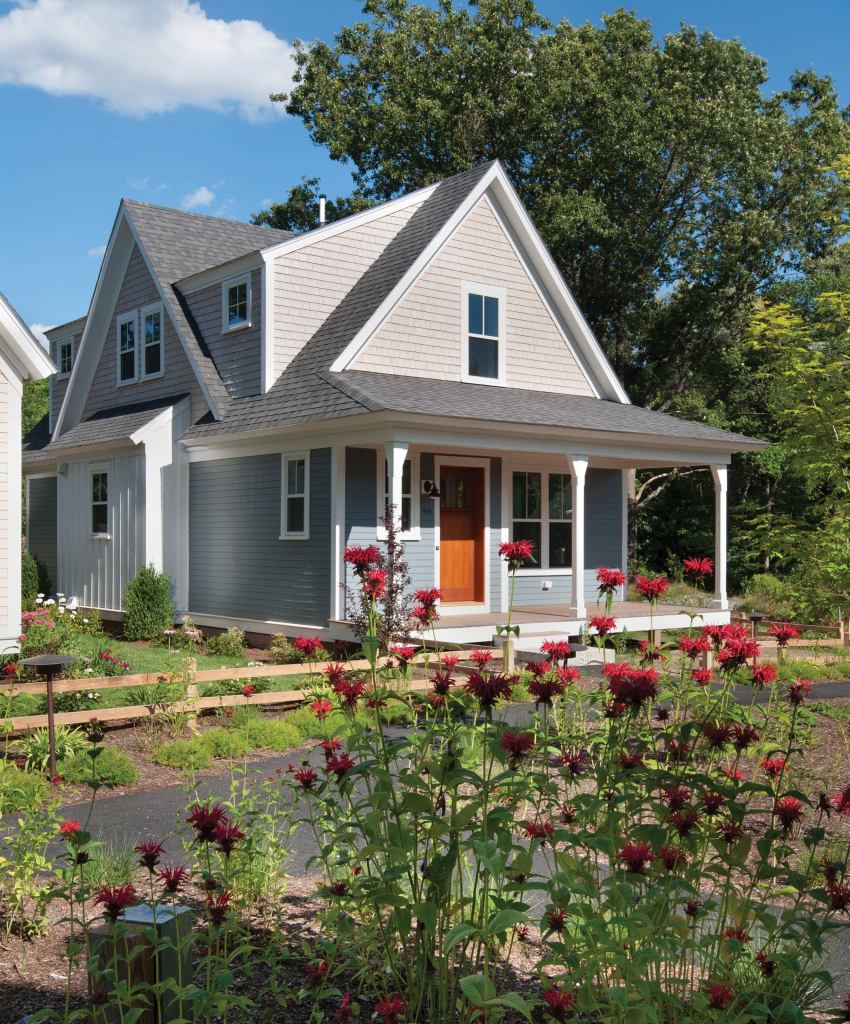 A house designed by Don Powers of Union Studio in the Concord Riverwalk community, Concord, Massachusetts.