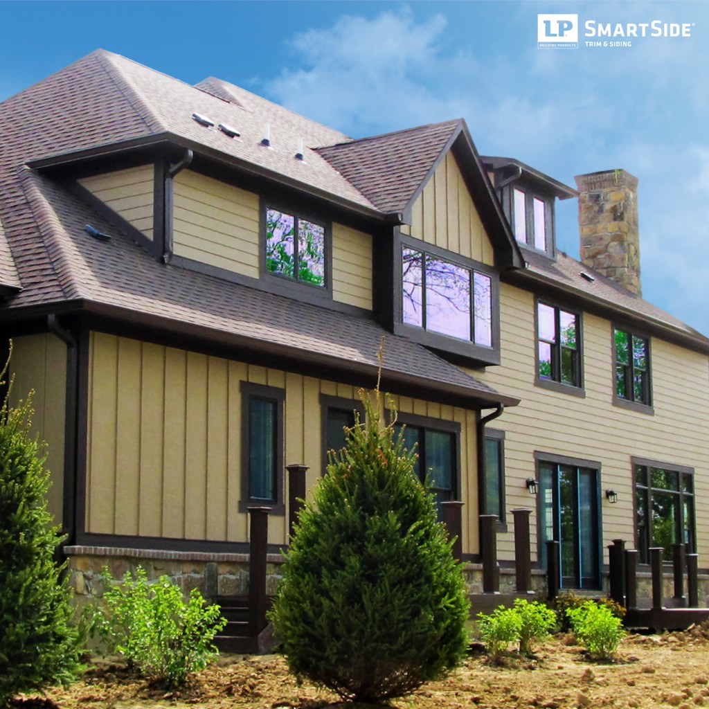 A Bedrock Builders home ft. LP SmartSide. 