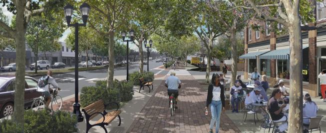 The Builder's Choice judges said this project touches on all the important tenants of New Urbanism: It is transit-oriented, provides live/work spaces, encompasses mixed-use retail and residential buildings, and offers residents a walkable lifestyle.

