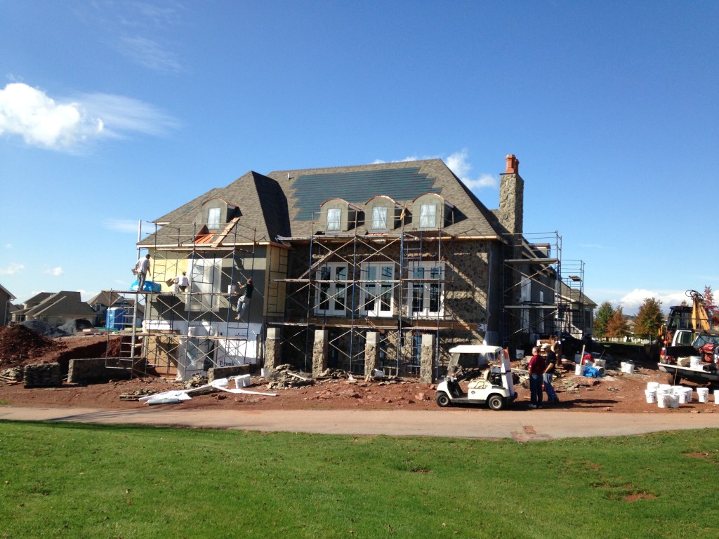 High Performance Homes first net-zero model home in The Links at Gettysburg will open in November 2014. Courtesy High Performance Homes.
