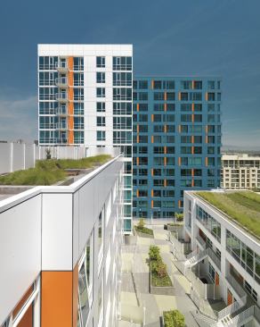 Arterra is a LEED-silver certified residential hi-rise.