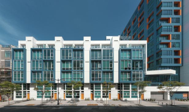 A living roof was built on the six-story portion of the building to reduce heating and cooling costs.