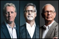 The winners of the 2014 Marvin Awards from left to right: Jed Gibson, President, Toll Architecture Horsham, Pa.; Jonathan Segal, Founder, Jonathan Segal Architecture and Development San Diego; Ron Harwick, Vice president, JHP Architecture/Urban Design Dallas