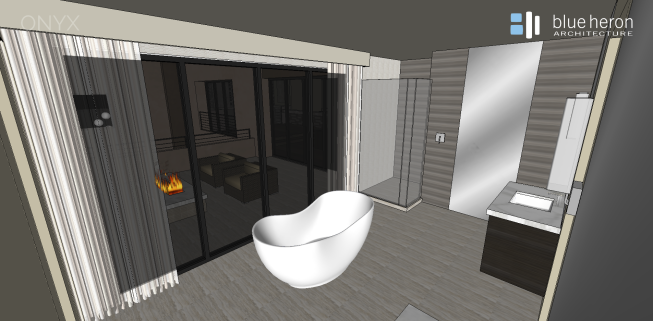 Master bathroom