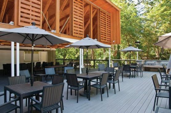 Somerset Pool House is a gathering place in a small incorporated town within the upscale DC Beltway community of Chevy Chase, Md.  