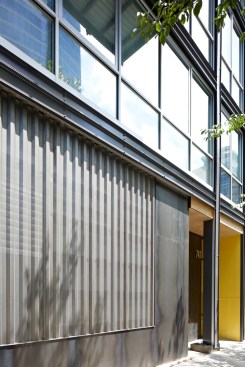 It's a boutique building with six for-sale flats.