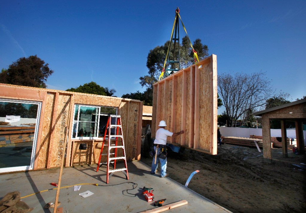 RSI Homes' panelized construction process keeps waste to a minimum.