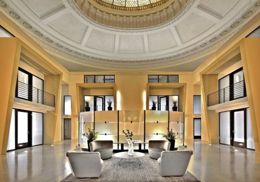 Grand and Residential Project of the Year, Renovated, Restored or Adaptive Re-Use Residential Project. Builder: Belfor Construction, First Church LLC. Architect: Runberg Architecture Group.

A rescued church in downtown Seattle, this former house of worship had a stained glass dome that was preserved.  The building was made into a series of modern luxury townhouses.  Thanks to the stained glass dome, natural light streams in.