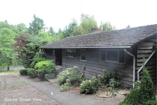 Grand, Renovated or Restored Single House. Builder: Petrina Construction Inc. Architect: Rick Berry.

Even on a budget,  this 1950's  ranch house got transformed, and taken  into the 21st century.