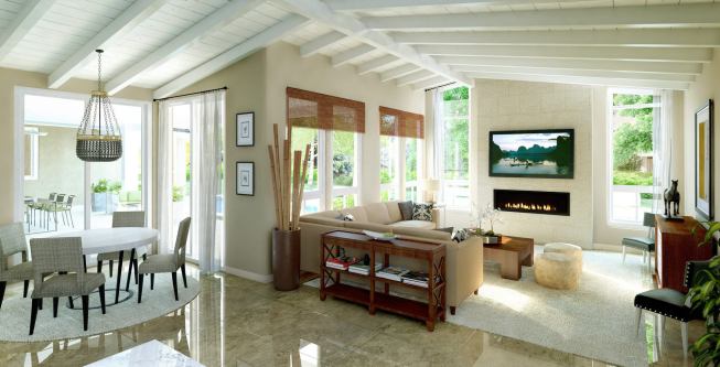 Grand and Home of the Year, Single Family Detached Home - 3,001 to 4,000 square feet. Builder: Ryland Homes. Architect: Woodley Architectural Group Inc.

The Fairbrook Estates home offers two different floorplans, including a flared plan that's suited to oddly-shaped lots.