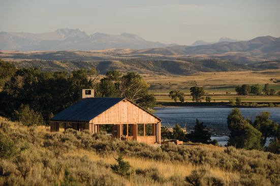 Riverside Barbecue Pavilion, Big Timber, Mont.