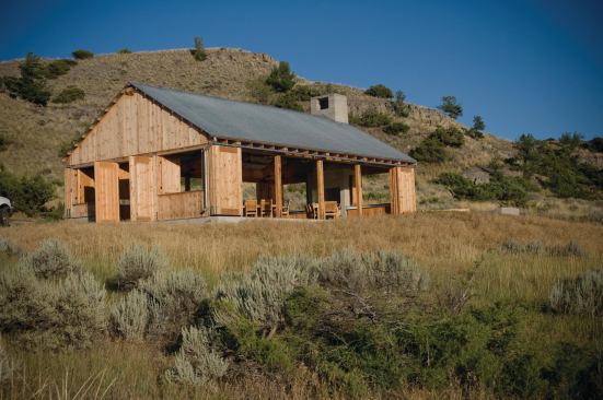 Riverside Barbecue Pavilion, Big Timber, Mont.