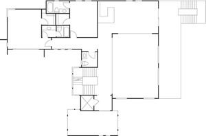 SECOND LEVEL: 1,766 square feet