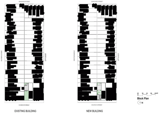 An expanded site plan shows context for the project.