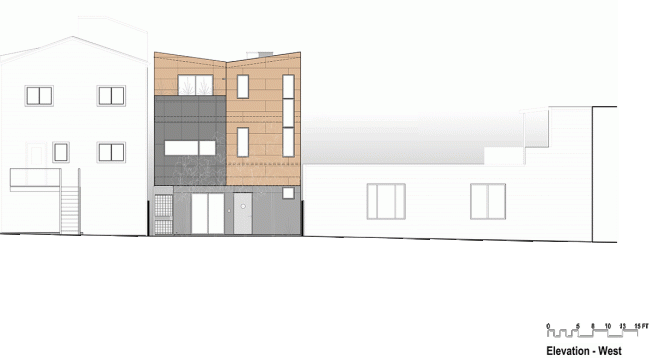 A street elevation.