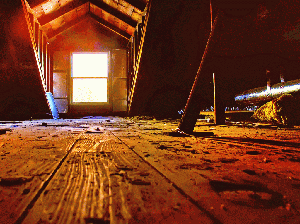 Small, enclosed areas of a home such as attics and crawl spaces present hazards for construction workers.