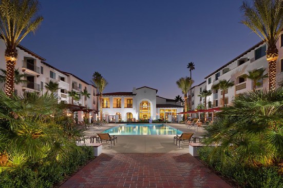 Azulon at Mesa Verde is a luxury 55+ community in Costa Mesa, Calif. Design: KTGY Group
