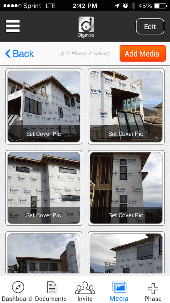 The Digmaa file-sharing system works on smart phones and laptops.