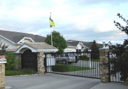 Gated communities such as this one in Canada are cutting American homeowners off from their larger communities, a new report says.