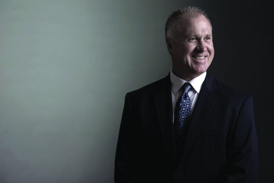 Kiere DeGrandchamp, President of High Performance Homes, poses for a portrait in Gettysburg, Pennsylvania on Friday, October 16, 2015.