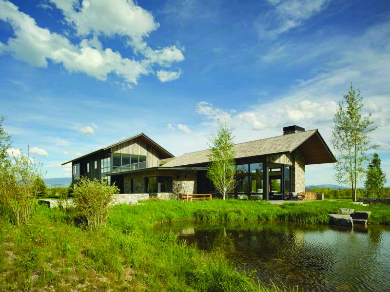 Shooting Star Residence, Carney Logan Burke Architects, Jackson, Wyo,