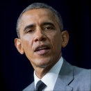 U.S President Barack Obama speaks before signing an Executive Order titled "Fair Pay and Safe Workplace" in the South Court Auditorium of the Eisenhower Executive Office Building next to the White House in Washington, D.C., U.S., on Thursday, July 31, 2014. The Executive Order requires prospective federal contractors to disclose labor law violations and give federal agencies more guidance on how to consider labor violations when awarding federal contracts. Photographer: Andrew Harrer/Bloomberg *** Local Caption *** Barack Obama