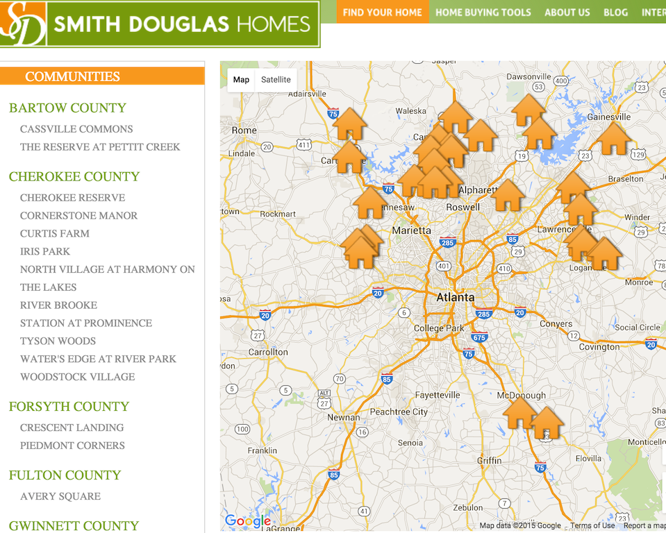 Smith Douglas Homes, based in Atlanta, will expand into Birmingham and Raleigh