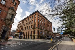 Exterior profile of Buffalo 7 offices, Manchester, UK