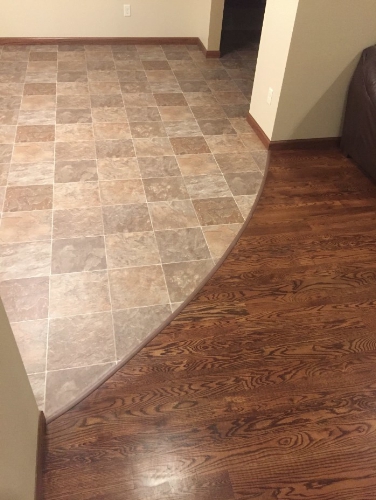 An example of smooth transition edging from Koffler Sales Co.