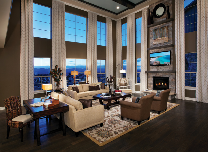 A Toll Brothers luxury residence.