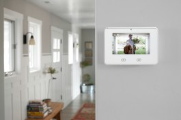 Vivint's touch screen SkyControl Panel bundles all of a homeowners smart devices and displays them on one interactive screen.