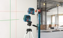 Comparing red and green laser levels.