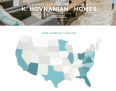 Hovnanian Homes footprint 2016