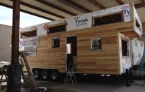 Two Kansas State University professors are collaborating to build a tiny house and research the health benefits and challenges of starting tiny house villages across the U.S.
