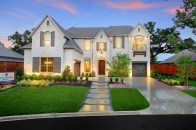 A model home in Scott Felder Homes' Highland Oaks development.