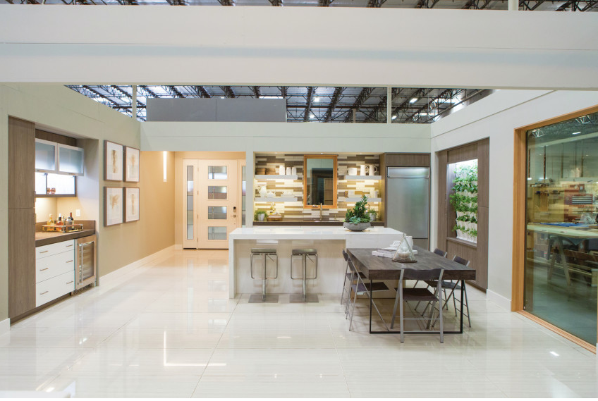 The Greenbuild KB Home ProjeKt kitchen features a number of high-performance products.